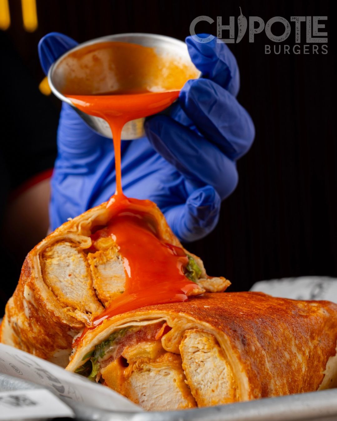 Burrito de pollo