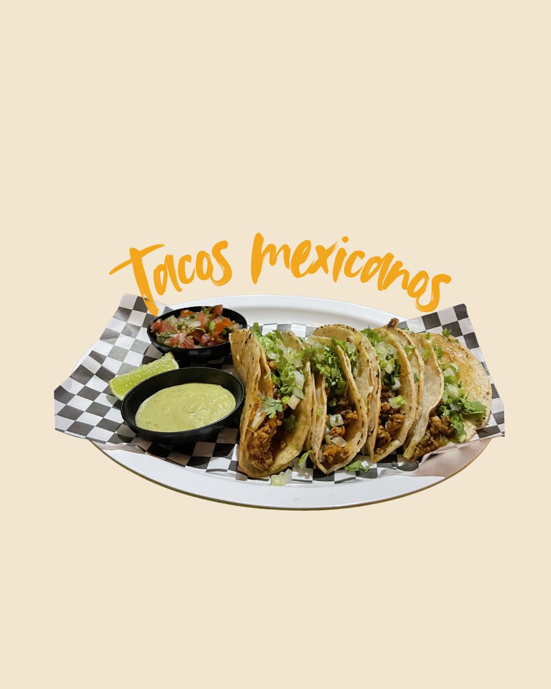 Tacos mexicanos cerdo